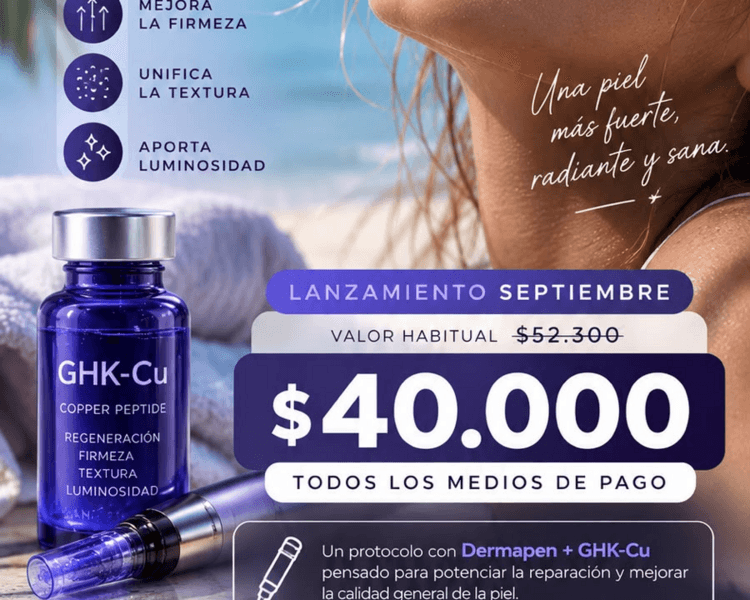 Higiene Facial c/ Dermapen GHK-Cu