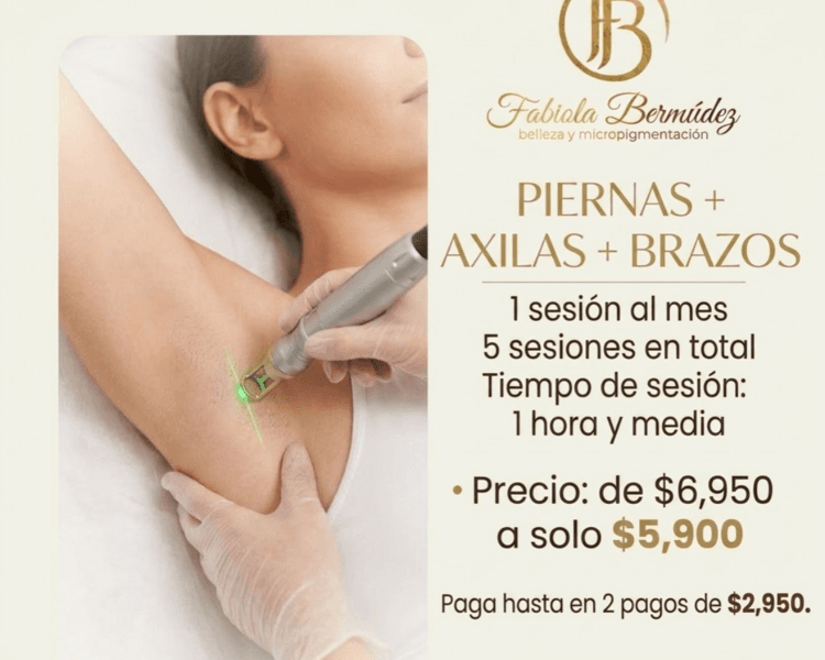 PIERNAS COMPLETAS + BRAZOS + AXILAS