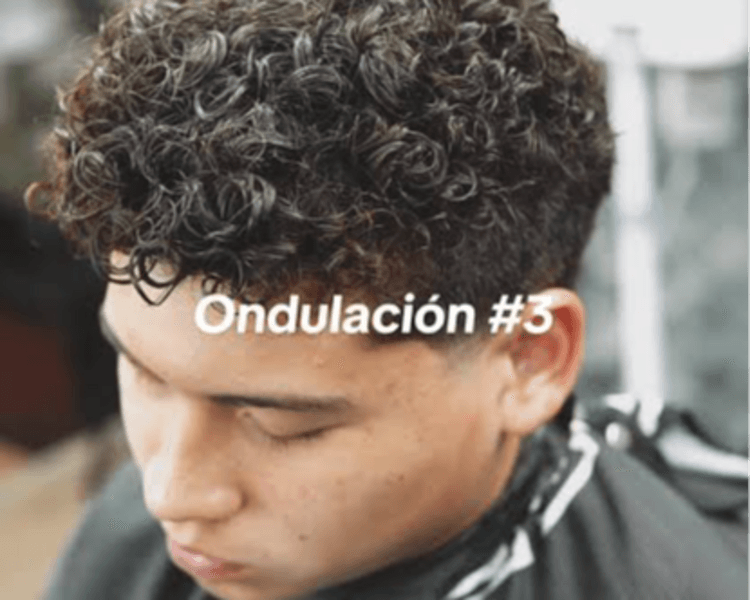 Permanente masculino (nuca y parte de arriba)