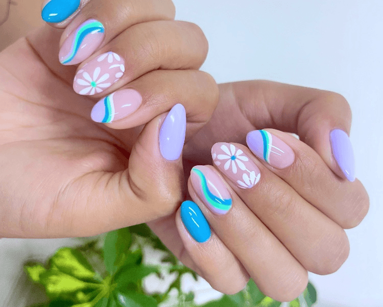 Esmaltado permanente con 3 a 4 diseños 🎨✨