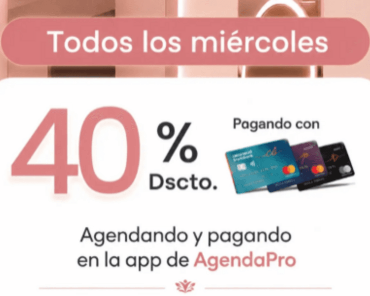 40% Miércoles · Cencosud Scotiabank