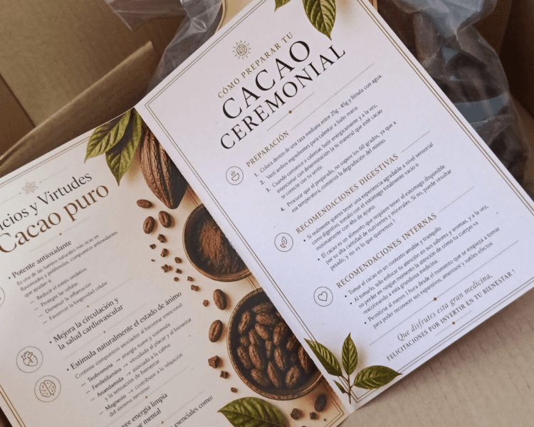 Cacao y mandalas (consultar disponibilidad)