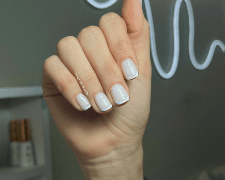 💗 Manicure rusa (francesa)