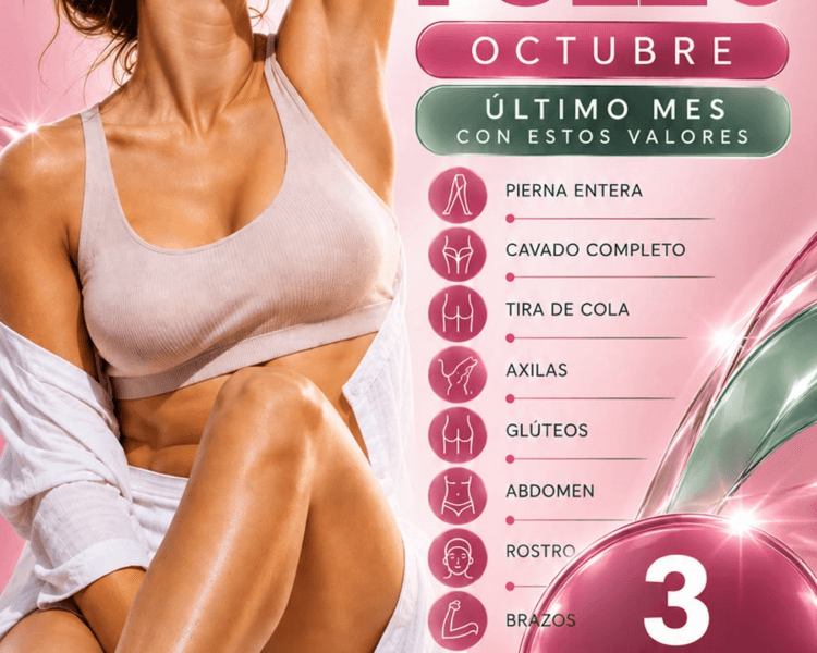 PROMO OCTUBRE - PACK FULL 3 DEPI LASER