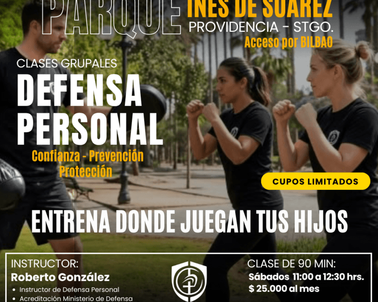 Clase Grupal. PROVIDENCIA - Parque Inés de Suárez