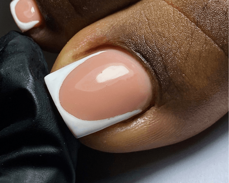 Pedicura con extensión en polygel