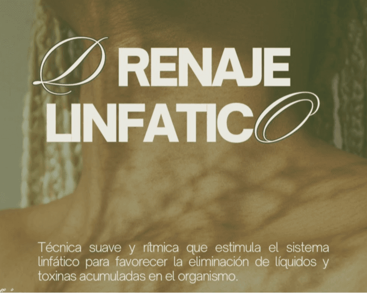 Drenaje linfático