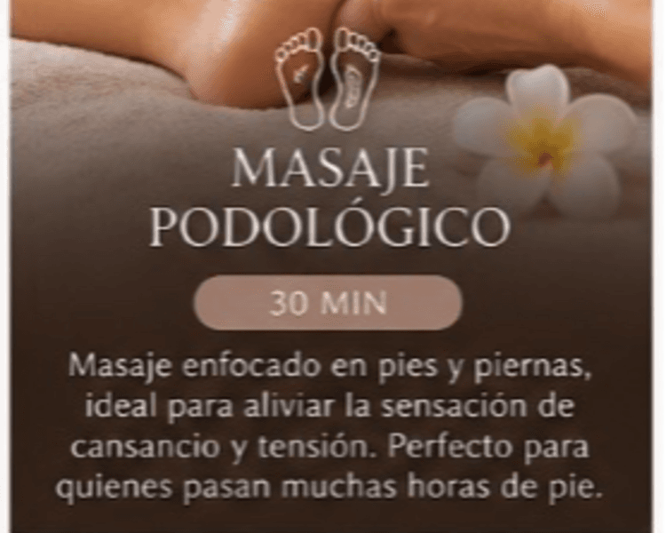 MASAJE PODOLOGICO