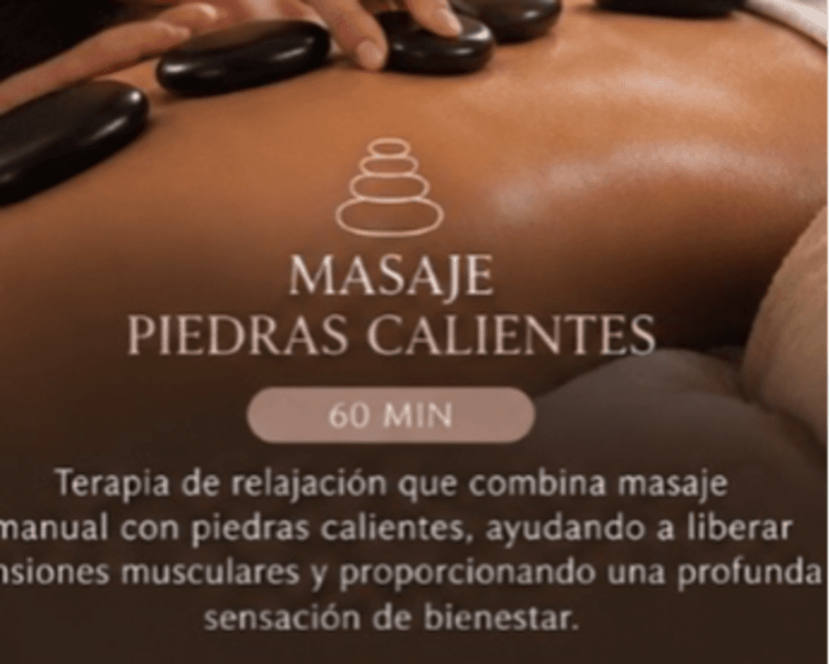 MASAJES PIEDRAS CALIENTE