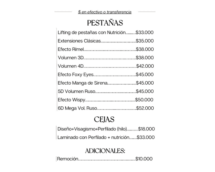 Lifting De Pestañas con Nutrición + tinte (opcional)