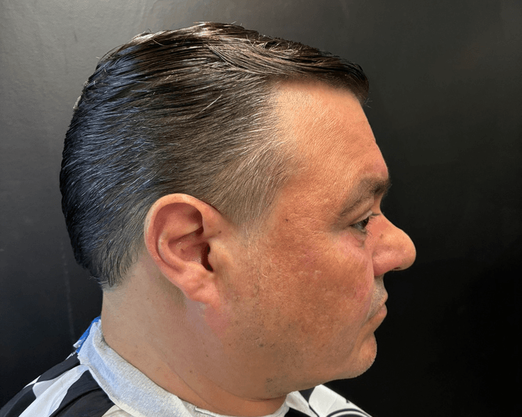 Corte solo con tijeras