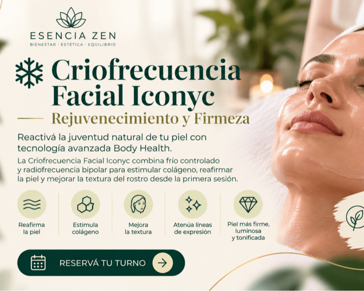 ❄️ Criofrecuencia Facial Iconyc – Rejuvenecimiento y Firmeza ( Sesion suelta)