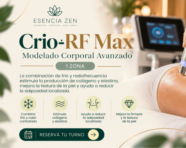 PLAN TENSOR❄️ CRIO RF MAX❄️ (6 sesiones)