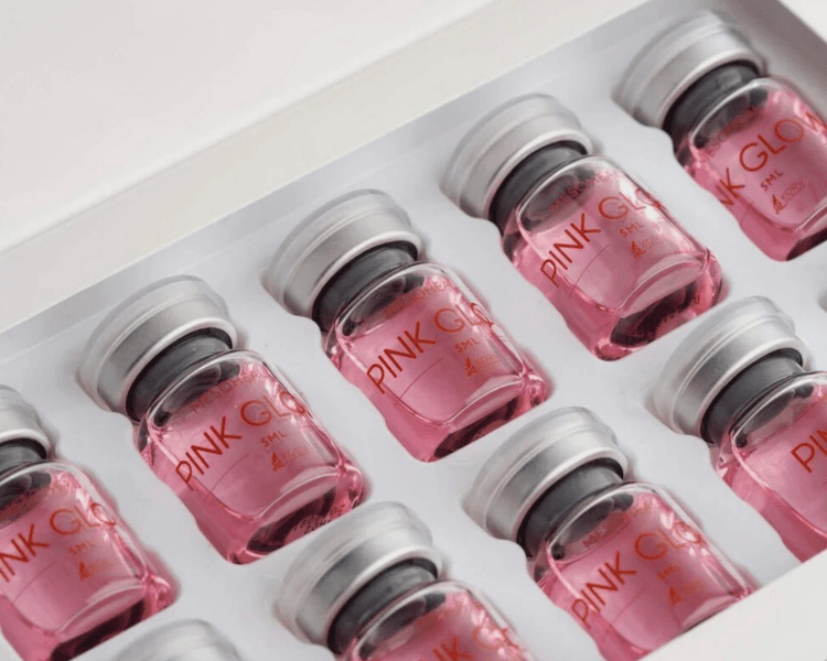 Cóctel de vitaminas faciales/ Pink Glow