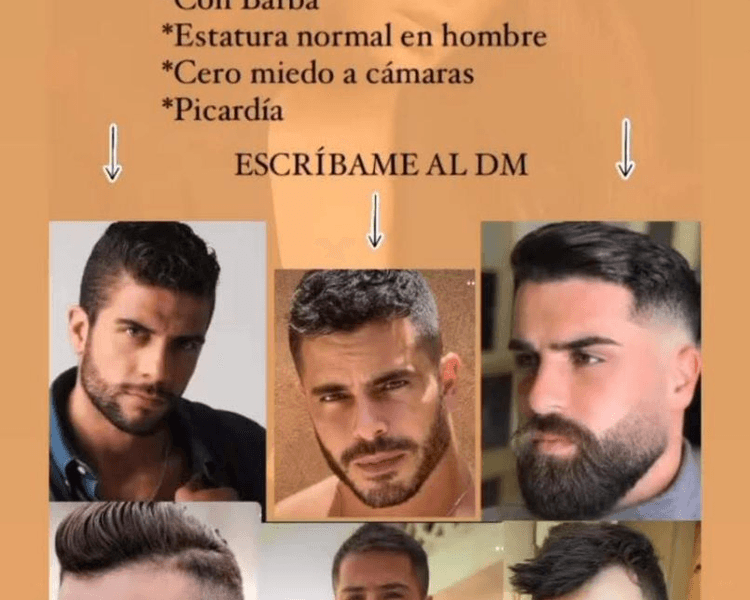 Corte de cabello caballero tradicional o entendería con recorte de Barba