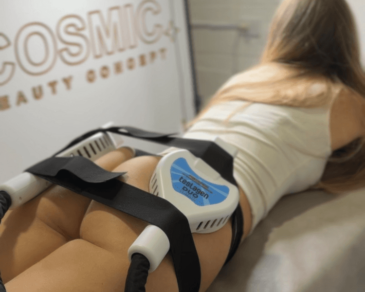 1 sesión BODY UP (tonificar) 2 zonas: Estimulación electromagnética TESLAGEN DÚO BURST PULSE