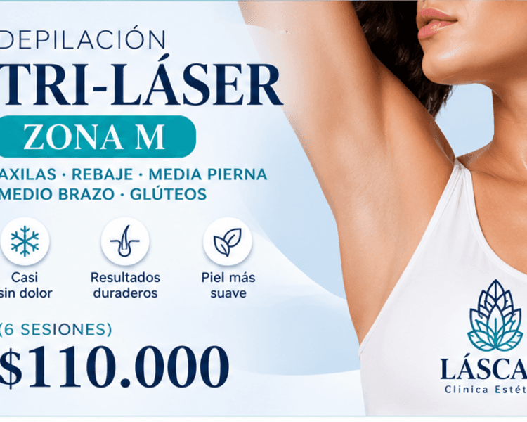 Depilación Tri-Láser — Zona M