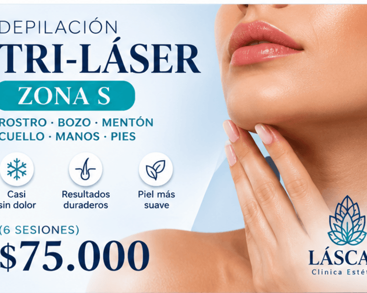 Depilación Tri-Láser — Zona S