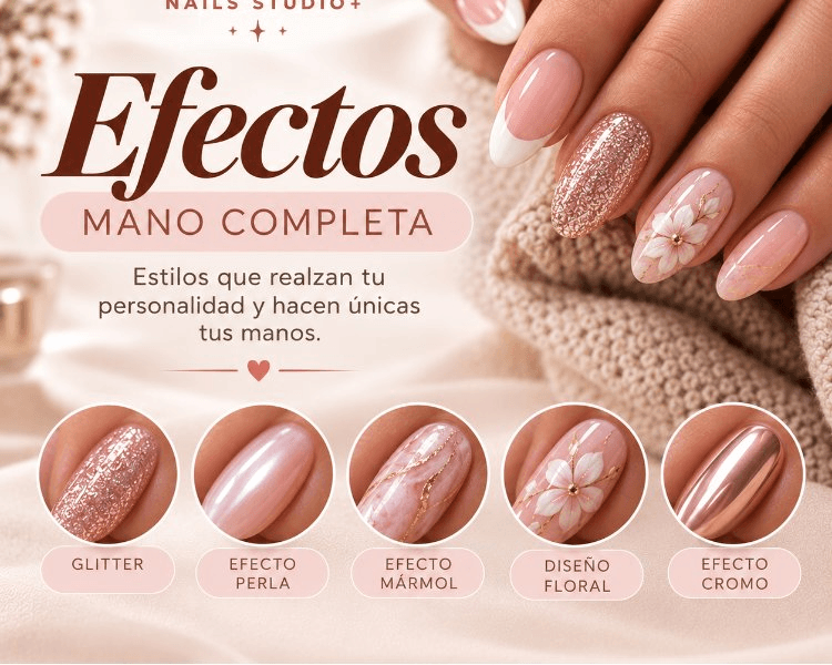 Efectos mano completa (desde $160)