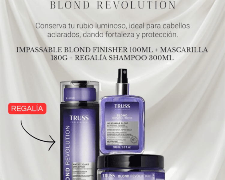 BLOND REVOLUTION DE TRUSS PROFESSIONAL DESDE ✨