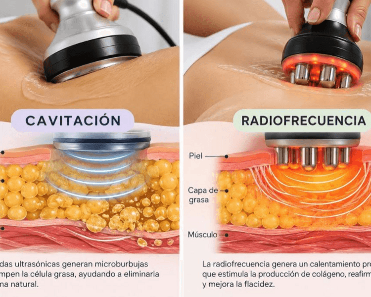 Cavitación y Radiofrecuencia: 12 sesiones