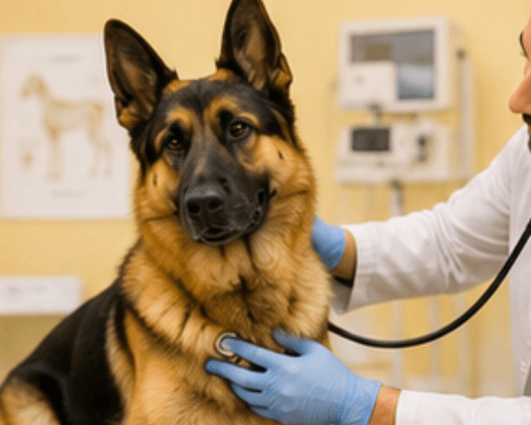 Aplicación de Vacuna Quíntuple Canina