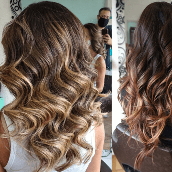 BALAYAGE ( MEDIOS - LARGOS)- LISTA $ 155.250 EFE $ 135.000