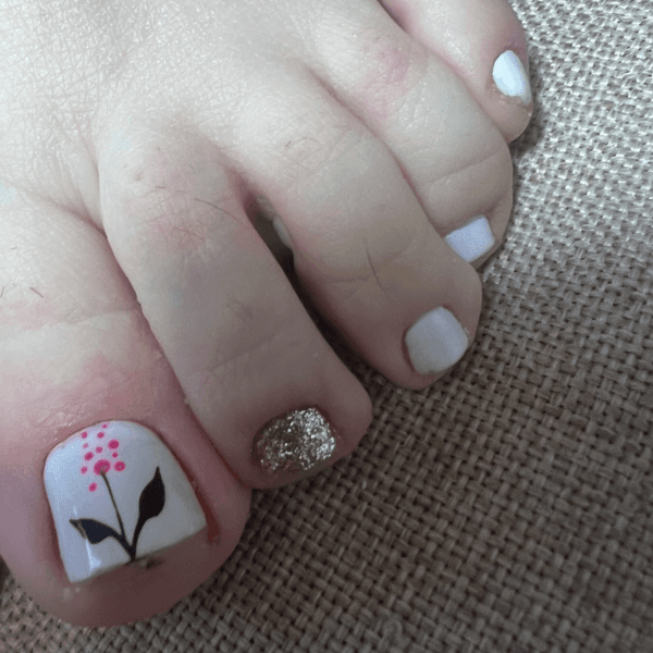 Pedicure permanentemente (en seco, 2 tonos)