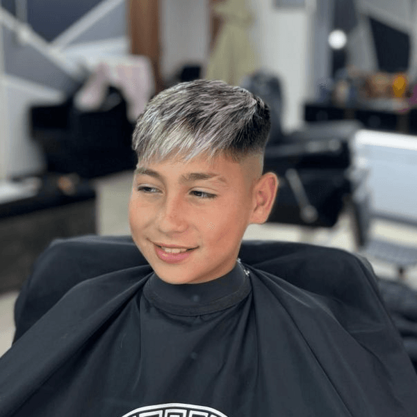 Rubio o platinado (visos)