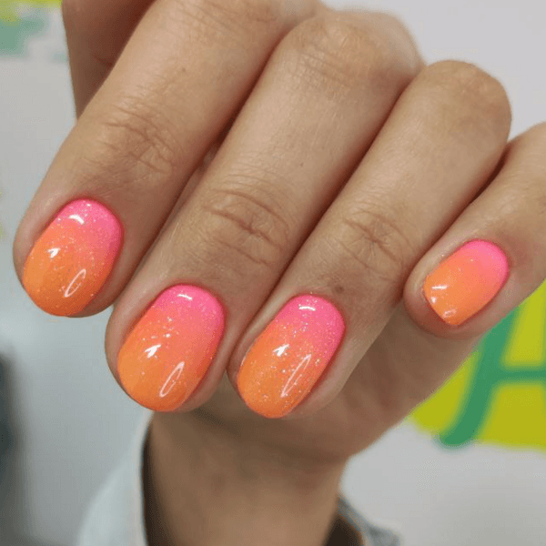 Manicure esmaltado permanente DEGRADADO 2 o 3 colores y nivelación