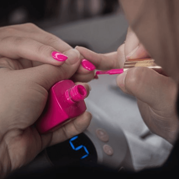 Gel de calcio con esmaltado