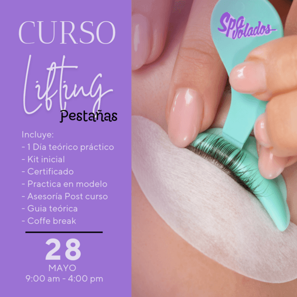 Curso Lifting de pestañas
