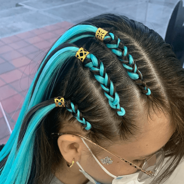 Trenzas Para Ninas con Cintas