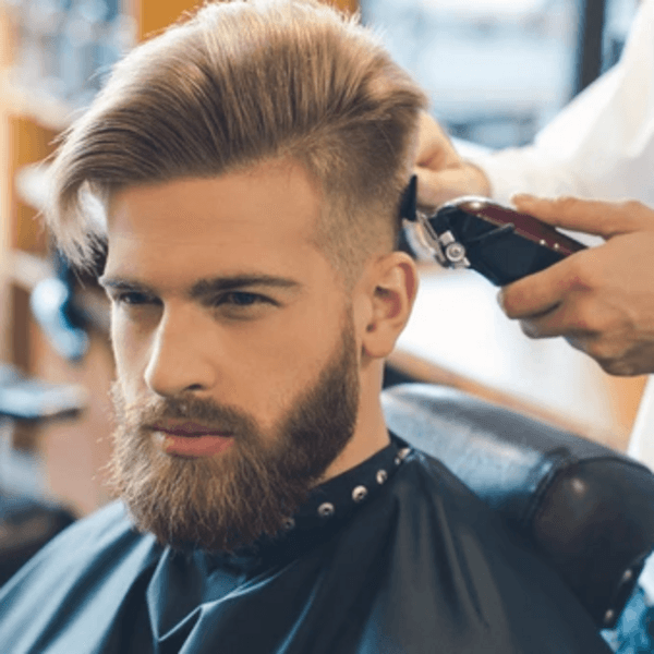 Corte de cabello + Afeitado / Delineado de barba