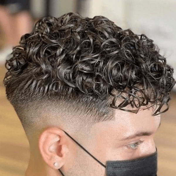 Base Rizado permanente para caballeros