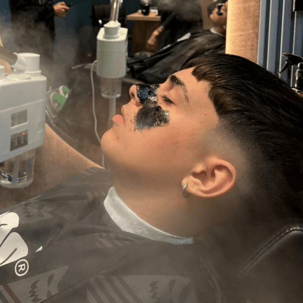 Mascarilla puntos negros