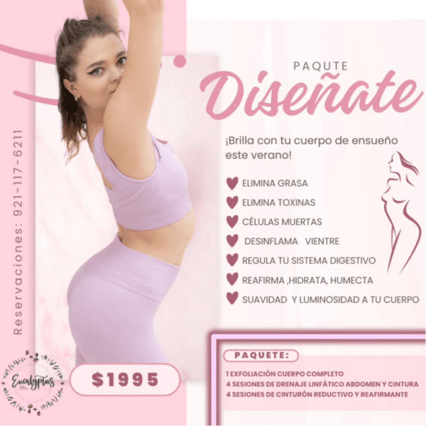 Paquete reductivo Diséñate