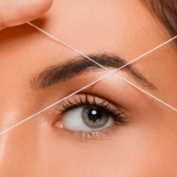 Diseño y Perfilado de cejas con Hilo