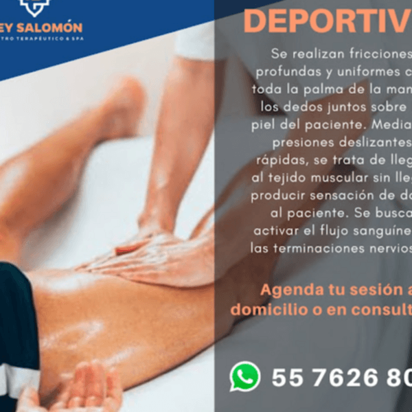 Masaje deportivo pre competitivo, competitivo, post competitivo