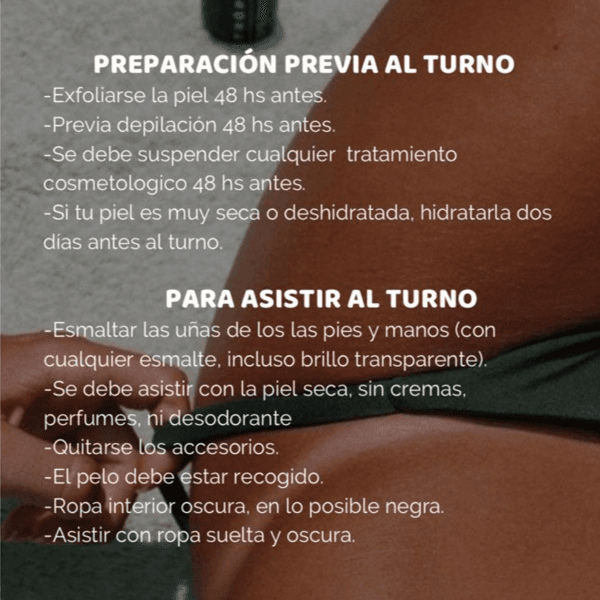 Bronceado orgánico dark