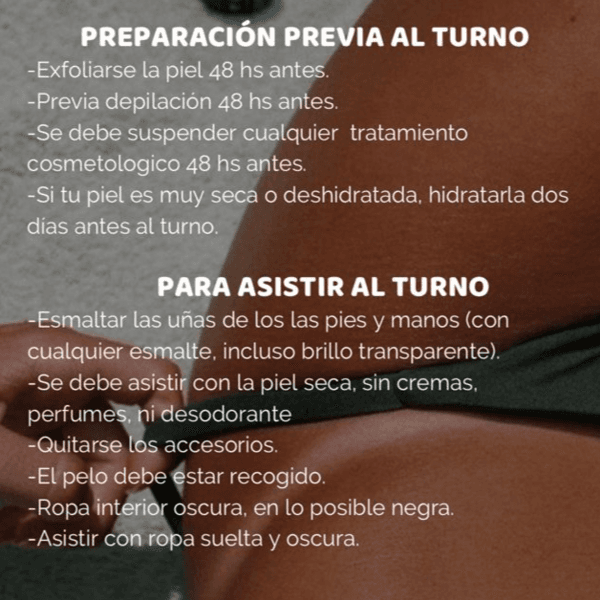 Bronceado orgánico intermedio