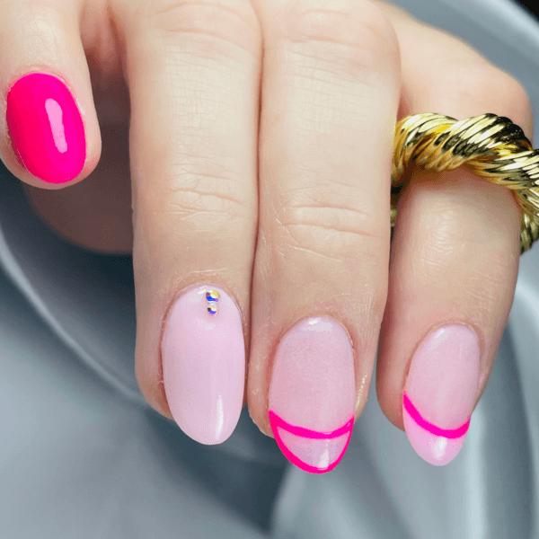 Dip Powder con Ext + Retiro Dip+ Pedicure Permanente