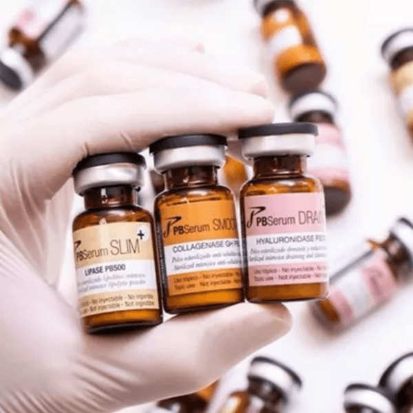 Reducción de bolsas en los ojos con Enzimas