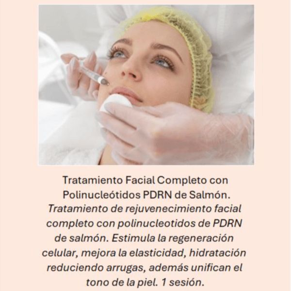 Full face con polinucleótidos PDRN de salmón