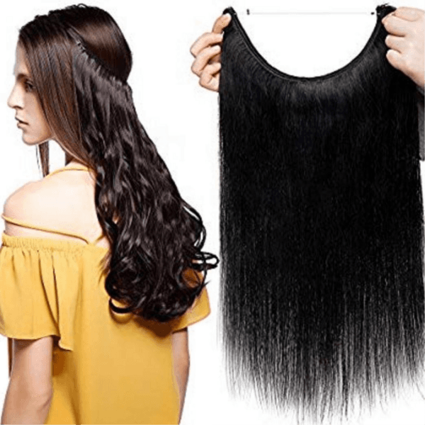 FABRICACION DE EXTENSIONES NATURALES EN HILO INVISIBLE